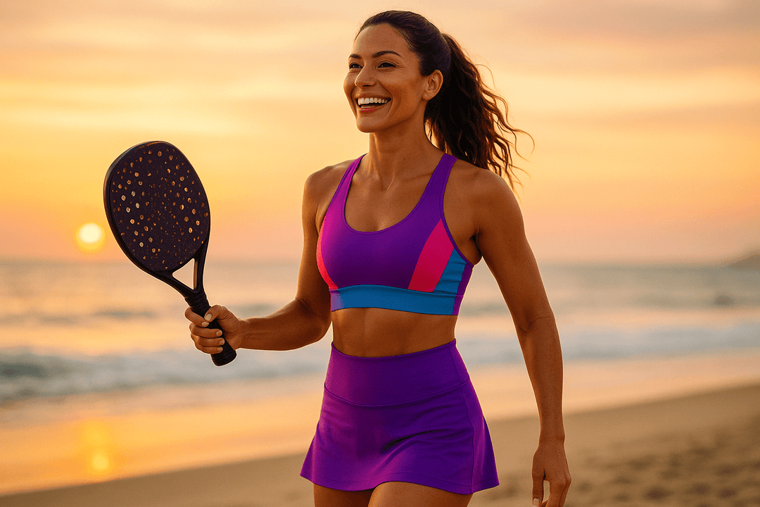 Tops com proteção UV50+ para esportes de raquete: Moda e funcionalidade