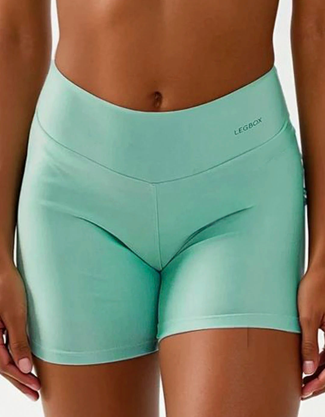 Short Fitness Cintura Alta Mint