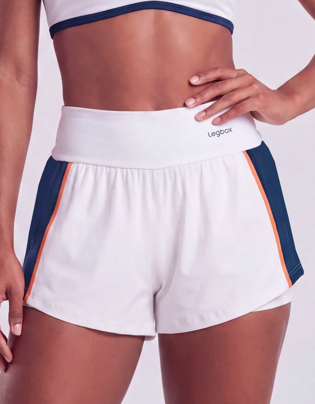 Short Corrida Feminino Duplo