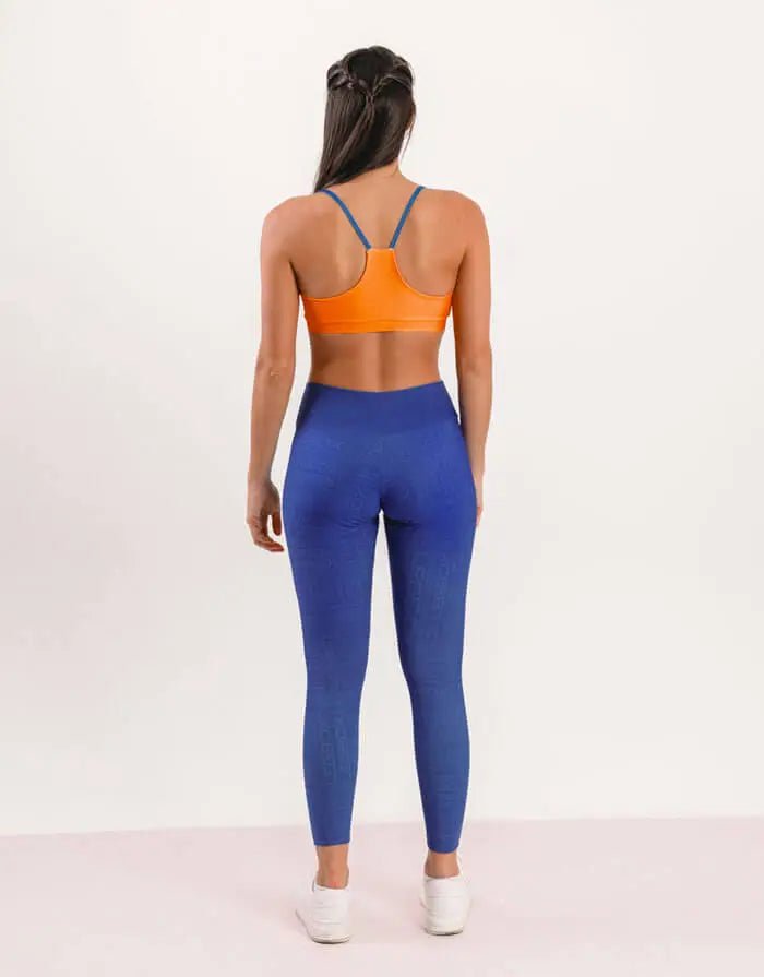 Calça Legging Cintura Alta Glow Índigo