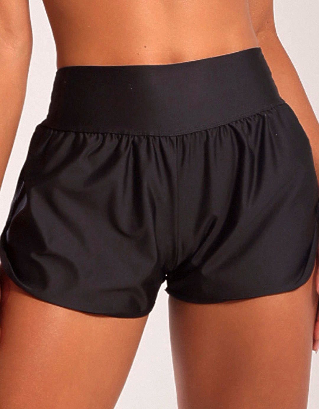 Short Corrida Feminino Básico Preto