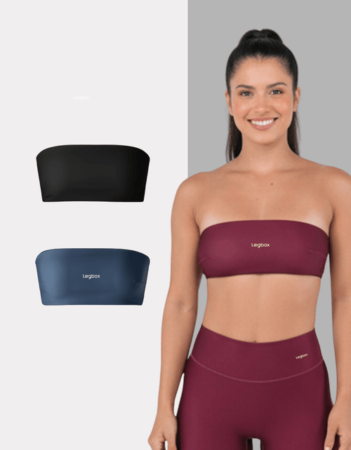 Kit 2 Tops Fitness Faixa