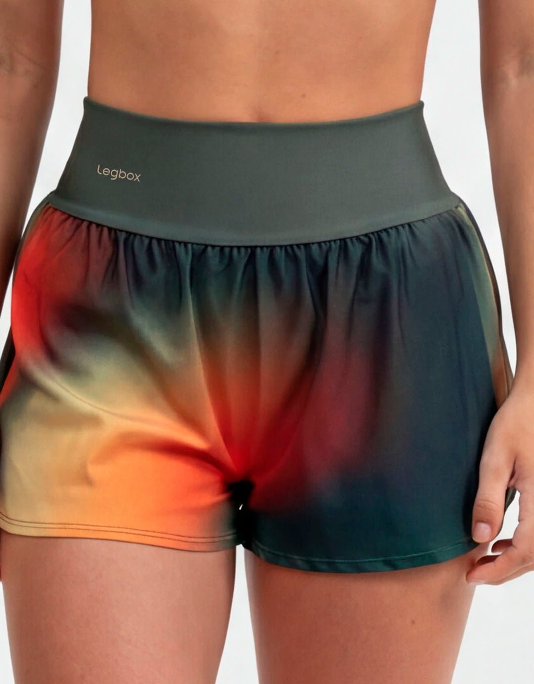 Short Corrida Feminino Duplo