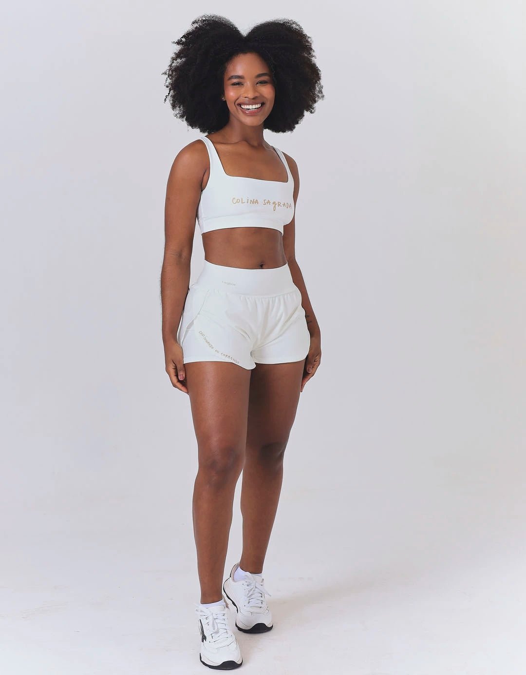 Short Corrida Feminino Duplo Colina
