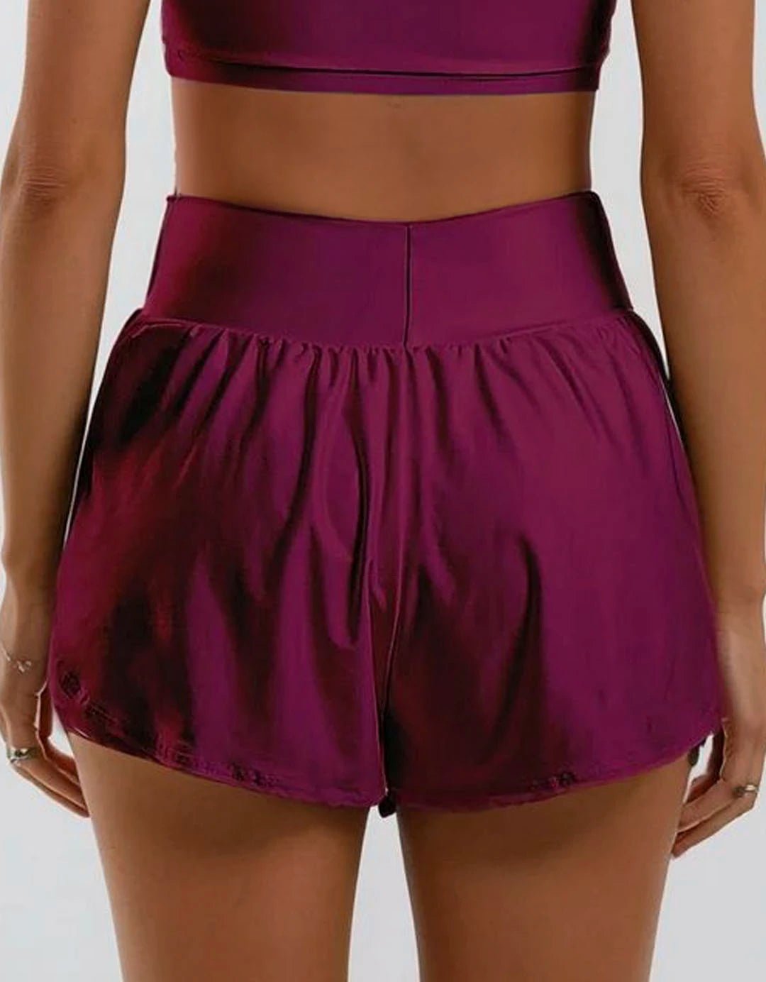 Short Corrida Feminino Duplo
