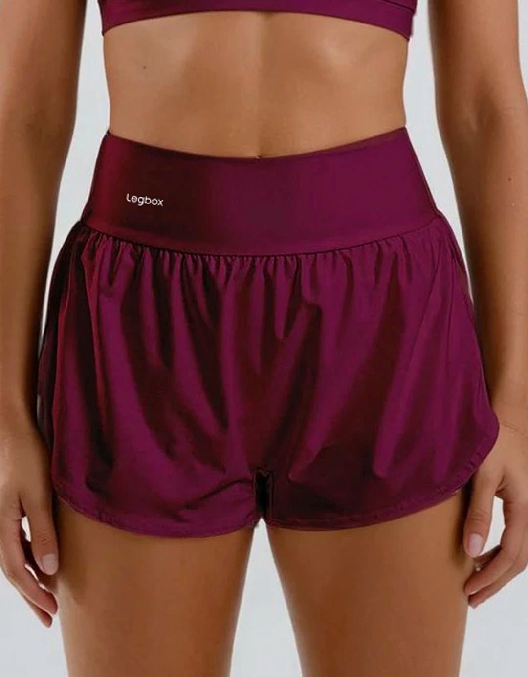 Short Corrida Feminino Duplo