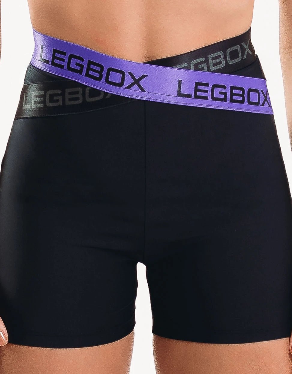 Short Fitness Crossover Lilás - Legbox