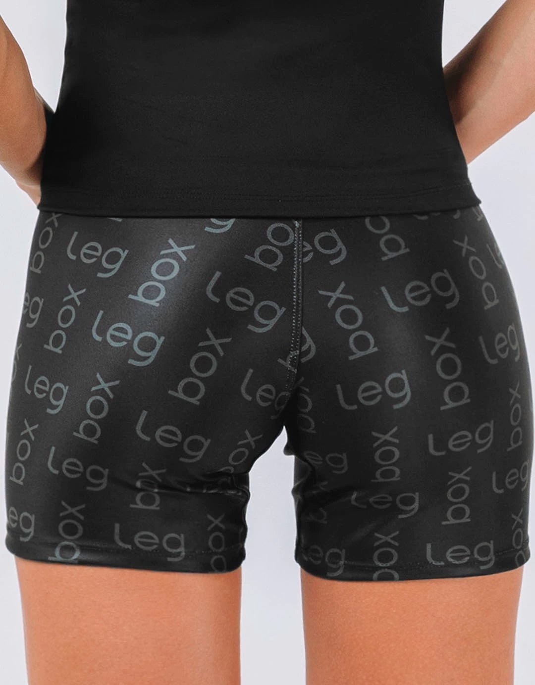 Short Fitness Feminino Glow Preto