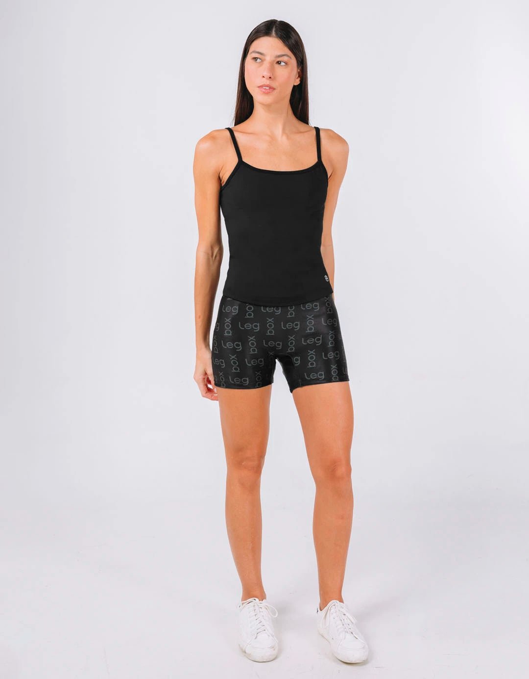Short Fitness Feminino Glow Preto