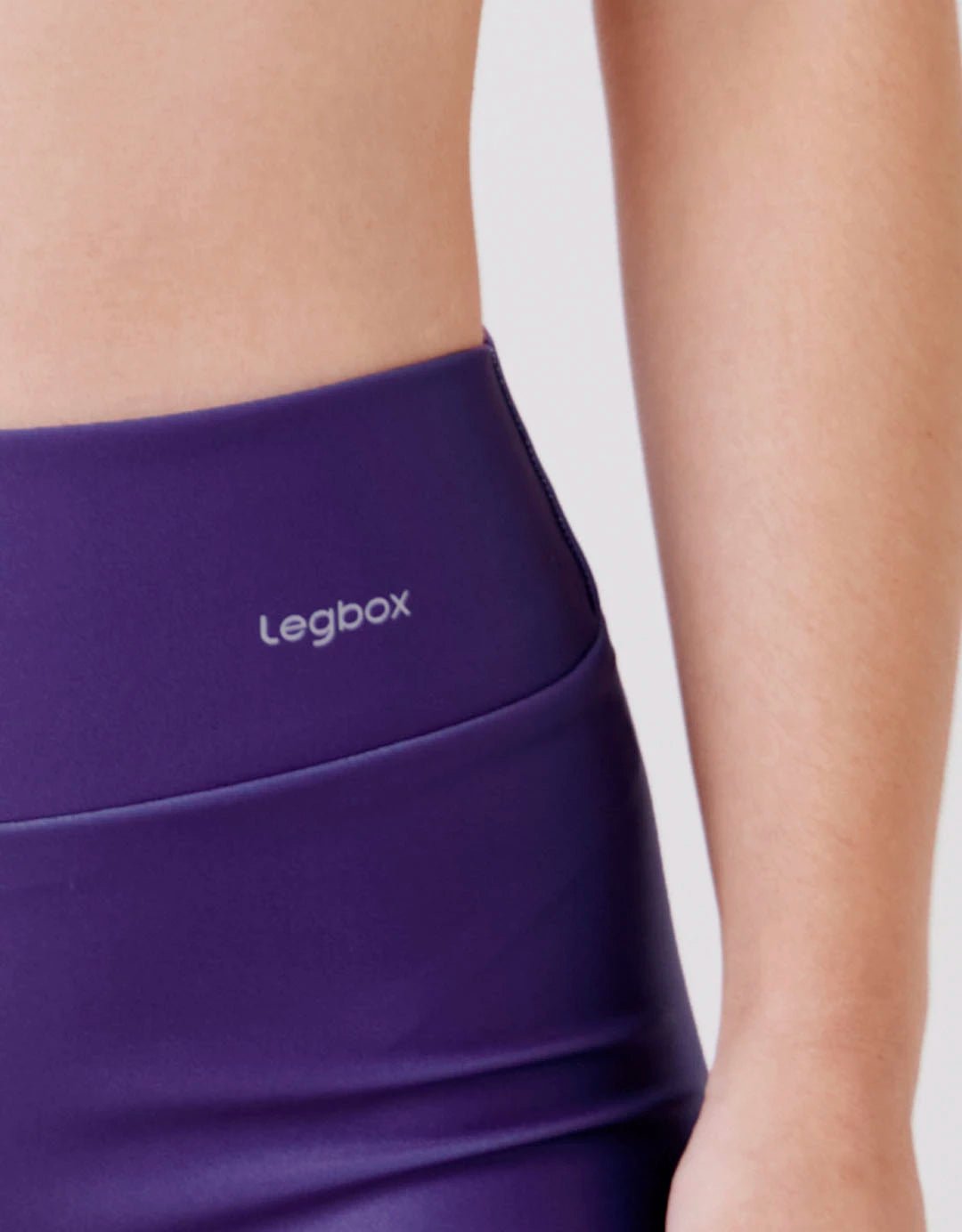 Short Fitness Cintura Alta Roxo