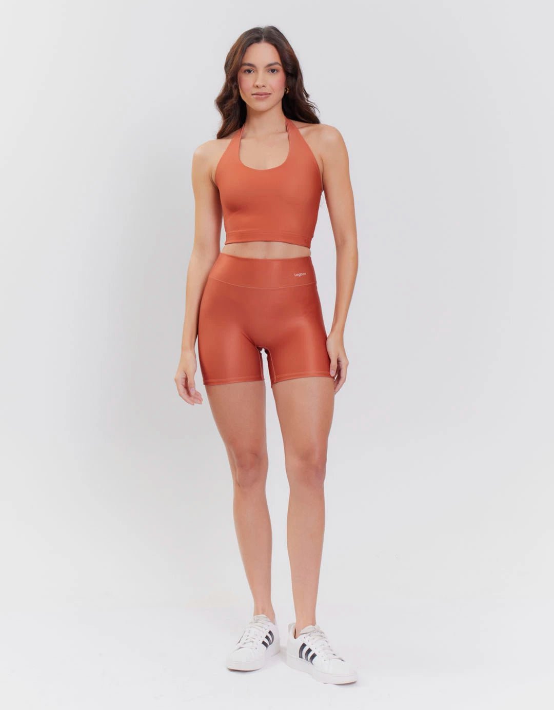 Short Fitness Cintura Alta Telha