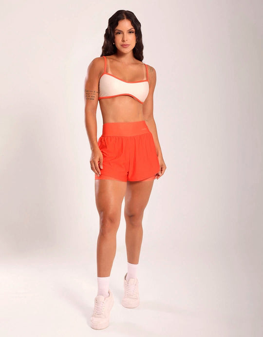 Top Fitness Concha Pêssego - Legbox