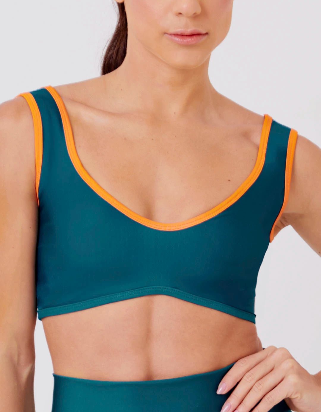 Top Fitness Delta Verde Escuro