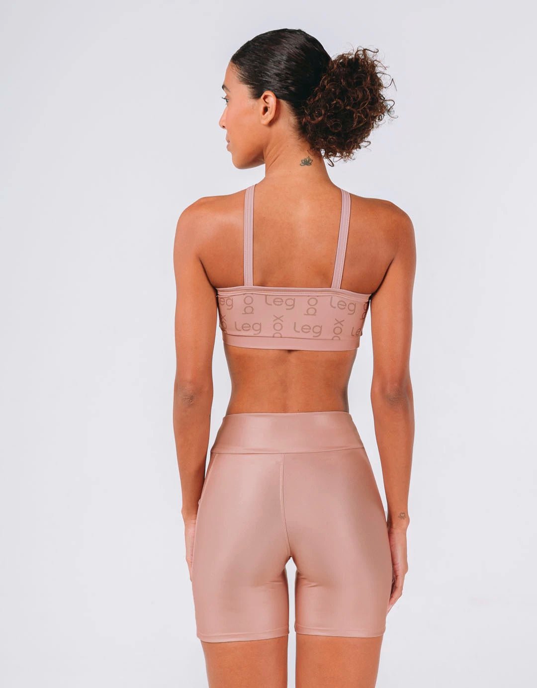 Top Fitness Twist Glow Nude