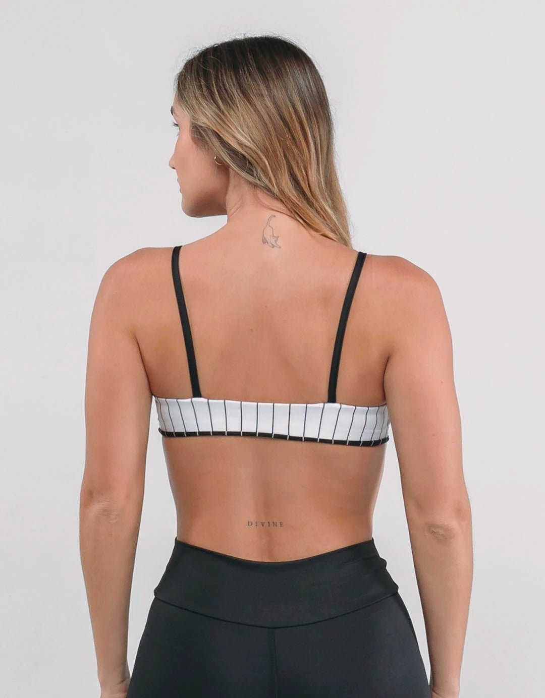 Top Fitness Reversível Ânima Listrado - Legbox
