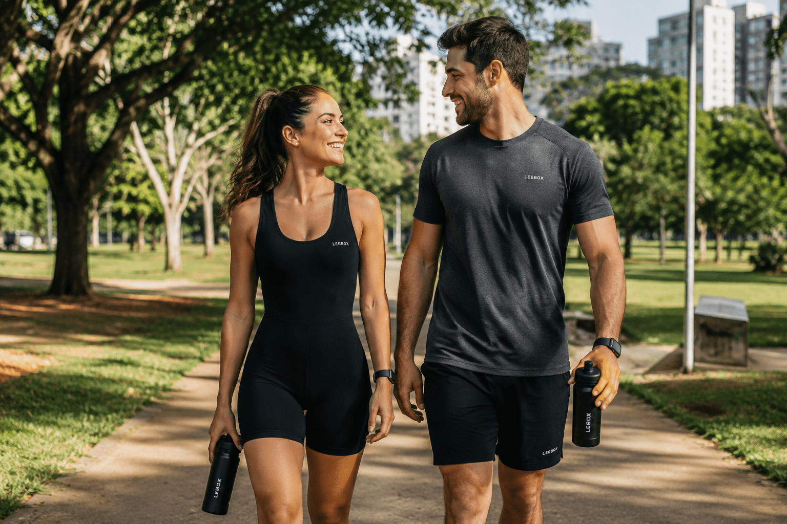 Dia dos Namorados: looks fitness coordenados para casal que treina junto - Legbox