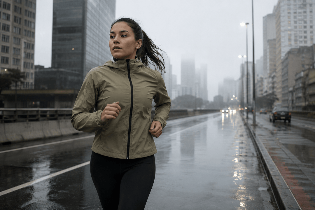 Jaqueta corta-vento feminina para corrida de rua: o que observar ao escolher