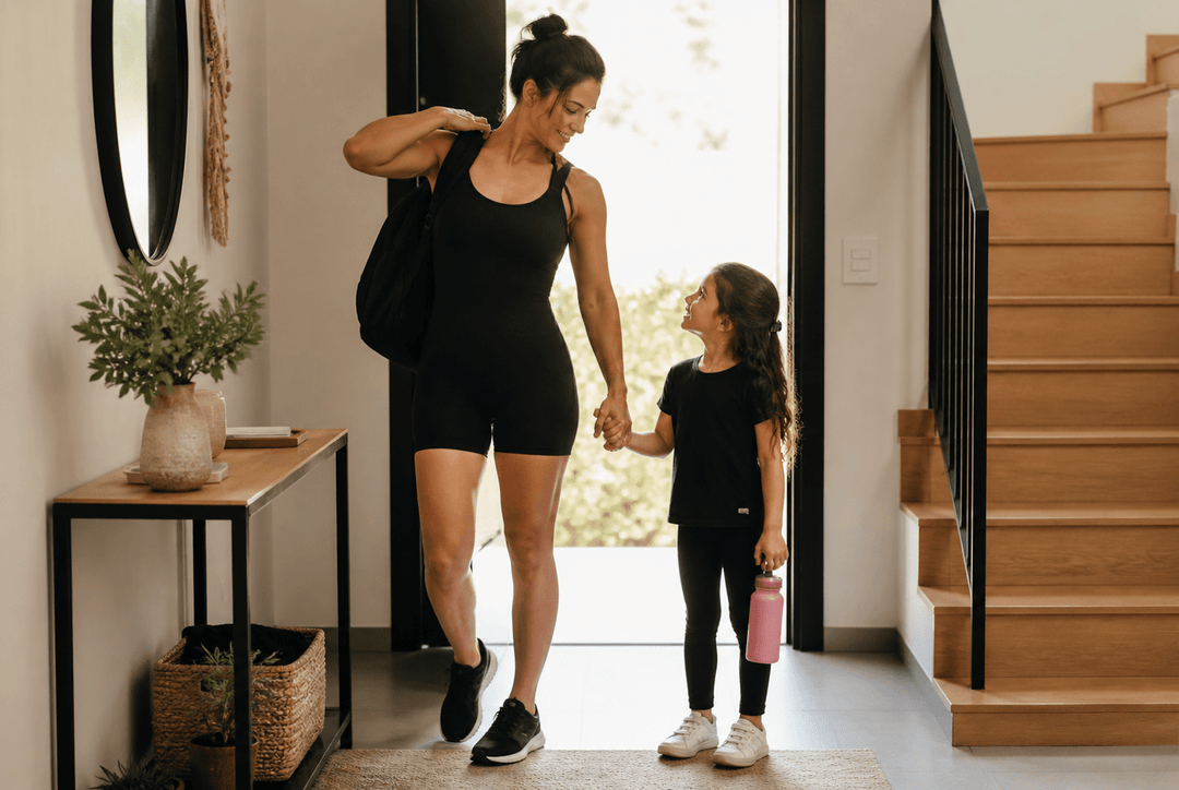 Mãe que treina: rotina, logística e peças que facilitam o dia corrido