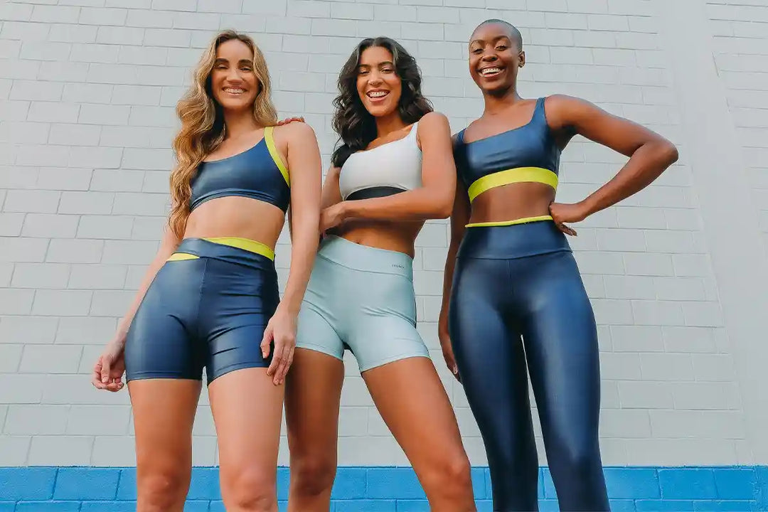 Aproveite descontos exclusivos em Top, Short e Legging Fitness