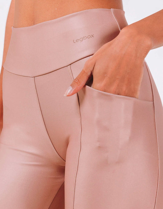 Bermuda Fitness Feminina Nude