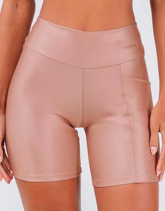 Bermuda Fitness Feminina Nude