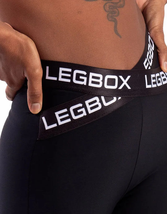 Calça Legging Cintura Alta Crossover Dark