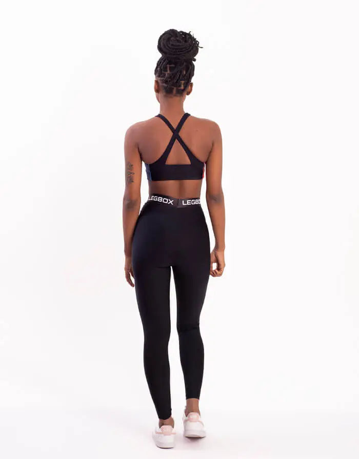 Calça Legging Cintura Alta Crossover Dark