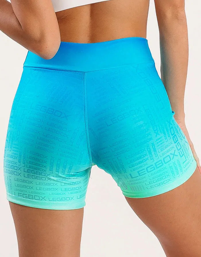 Short Fitness Feminino Glow Oceano