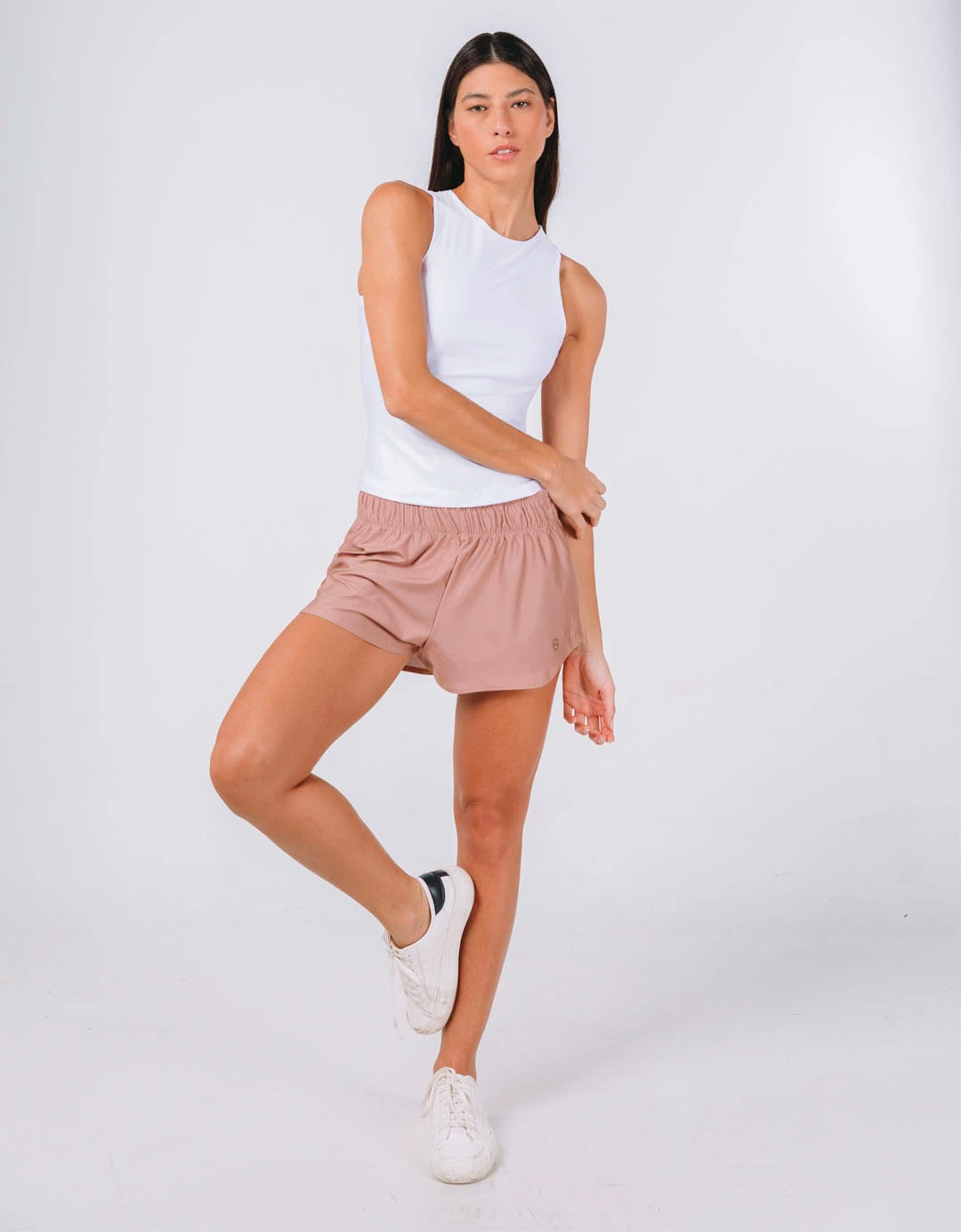 Regata Fitness Feminina Nítida Branca