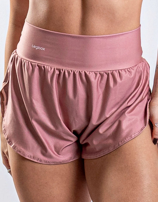 Short Corrida Feminino Duplo