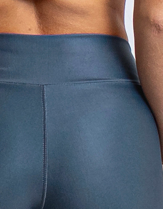 Short Fitness Feminino Chumbo