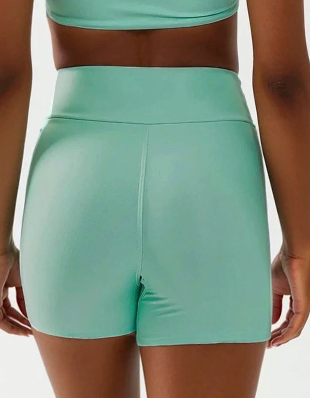 Short Fitness Cintura Alta Mint