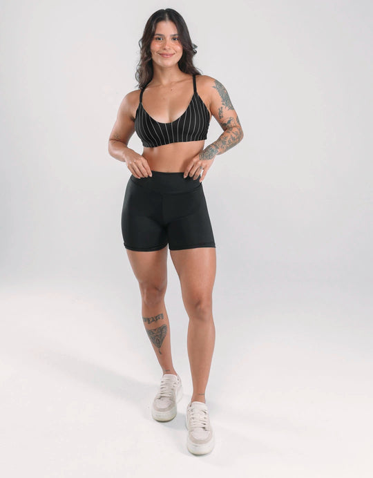 Short Fitness Feminino All Black