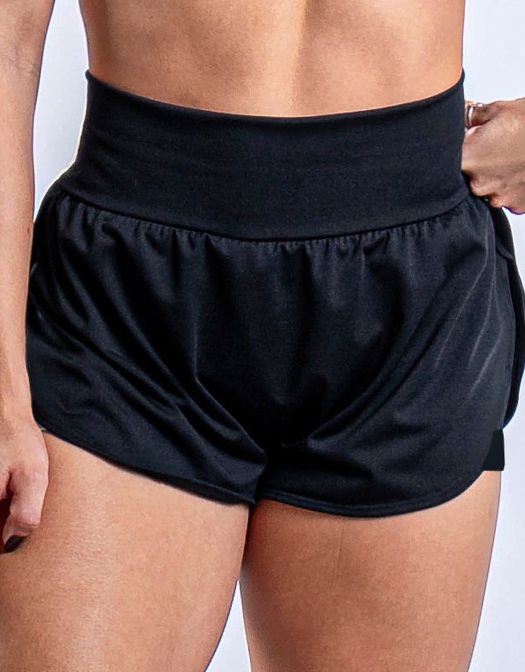 Short Corrida Feminino Duplo