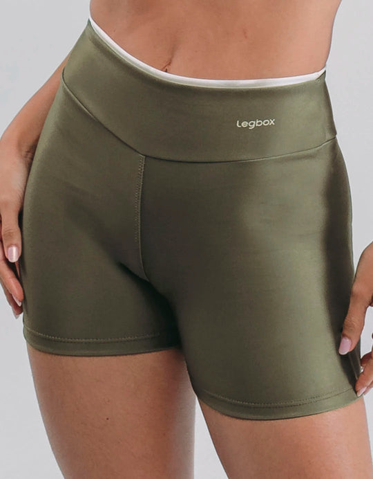 Short Fitness Feminino Musgo