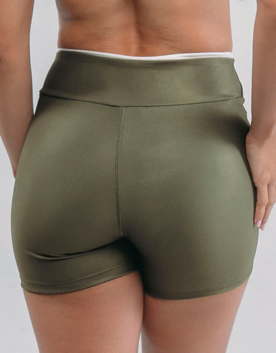 Short Fitness Feminino Musgo