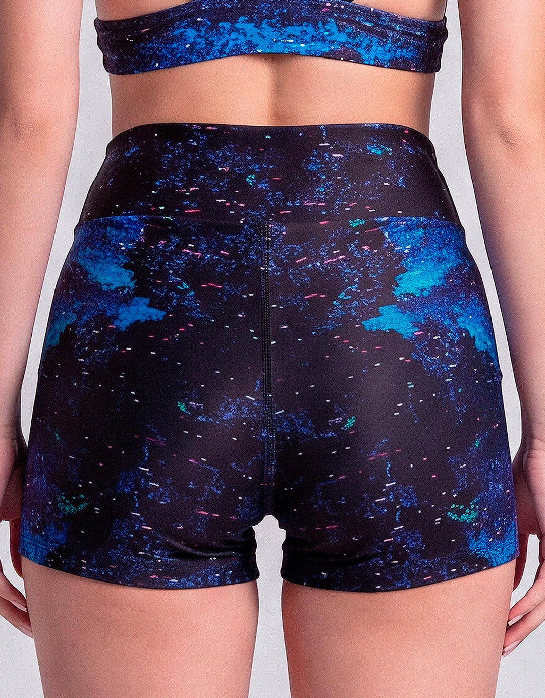 Short Fitness Cintura Alta Moonlight