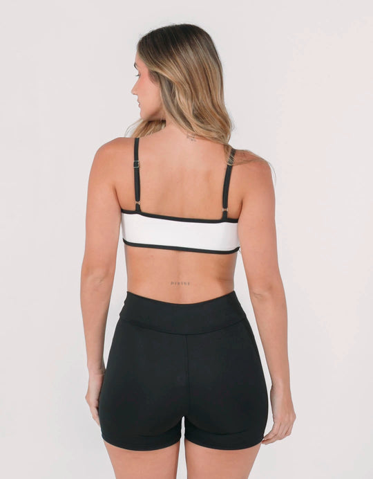 Top Fitness Concha Branco