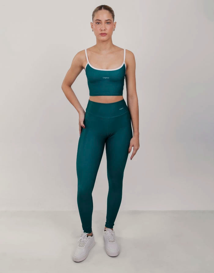 Top Fitness CURVA LONGO Sálvia