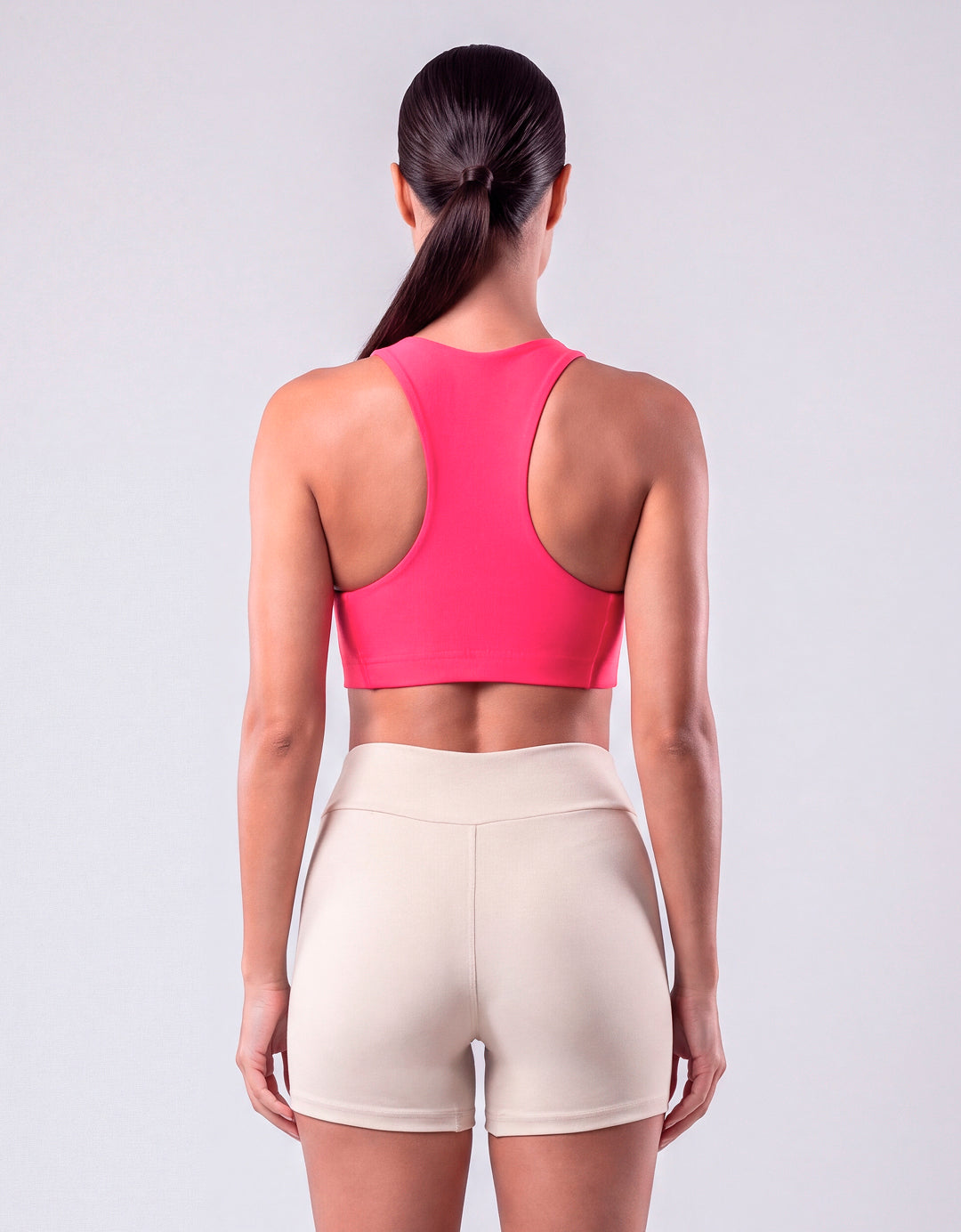 Top Fitness Tela Rosa