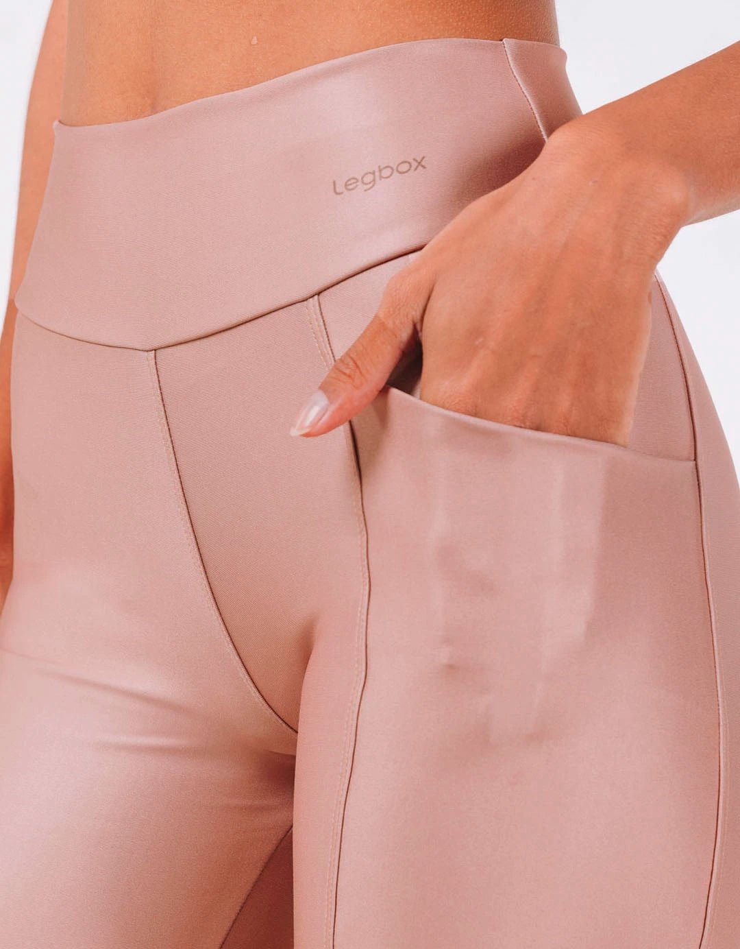 Bermuda Corrida Nude com bolso
