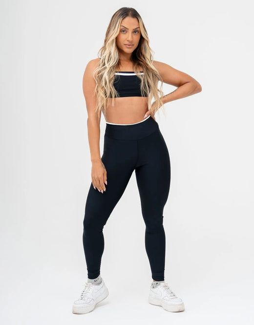 Calça Legging Cintura Alta Blaze Black - Legbox