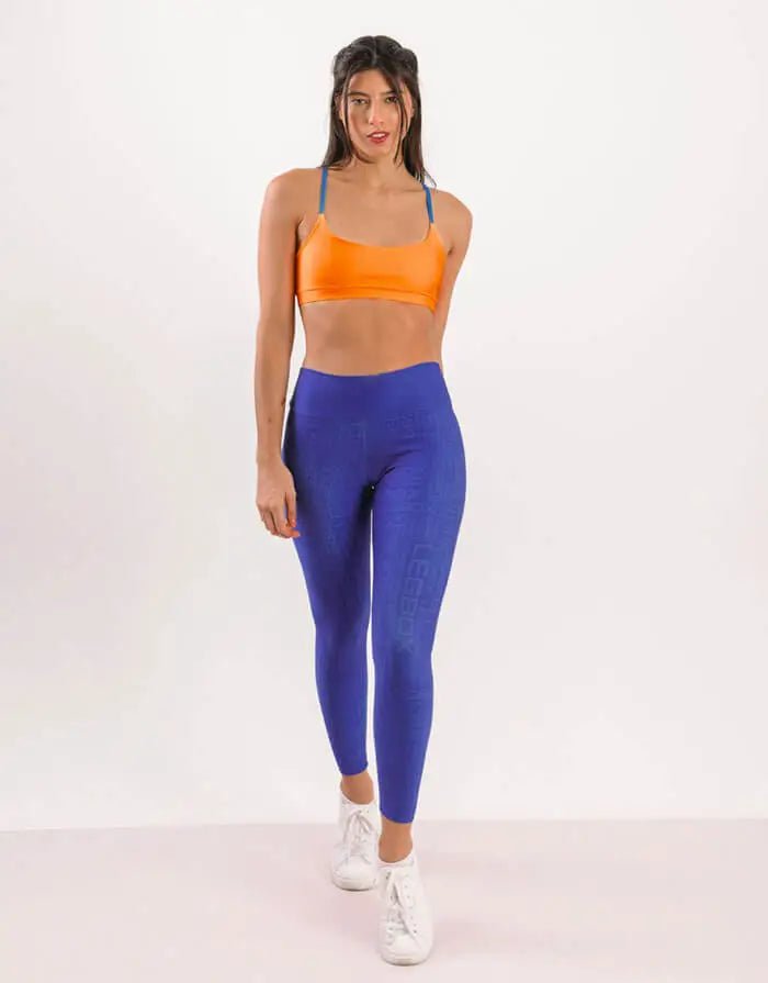 Calça Legging Cintura Alta Glow Índigo - Legbox