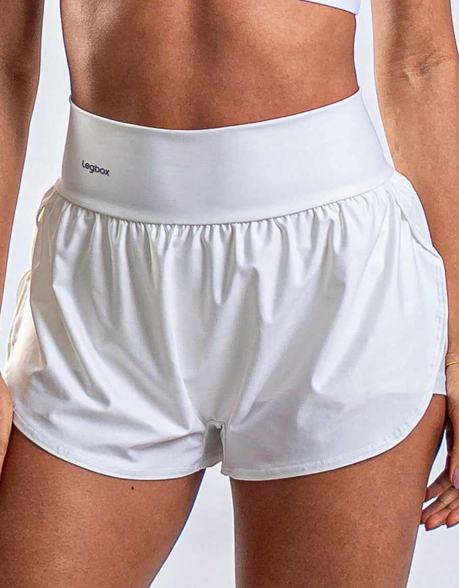 Short Corrida Feminino Duplo