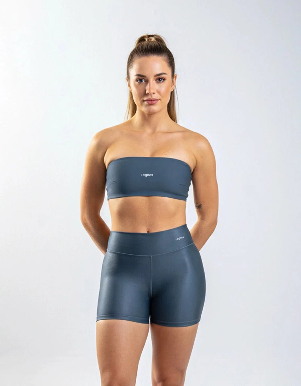 Kit 2 Tops Fitness Faixa - Legbox