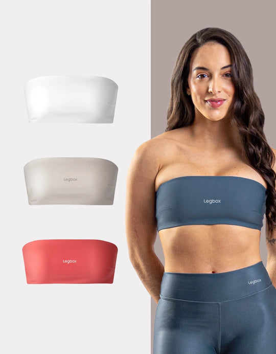 Kit 3 Tops Faixa - Legbox