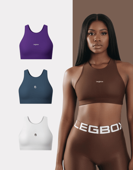 Kit 3 Tops Fitness PRO - Legbox