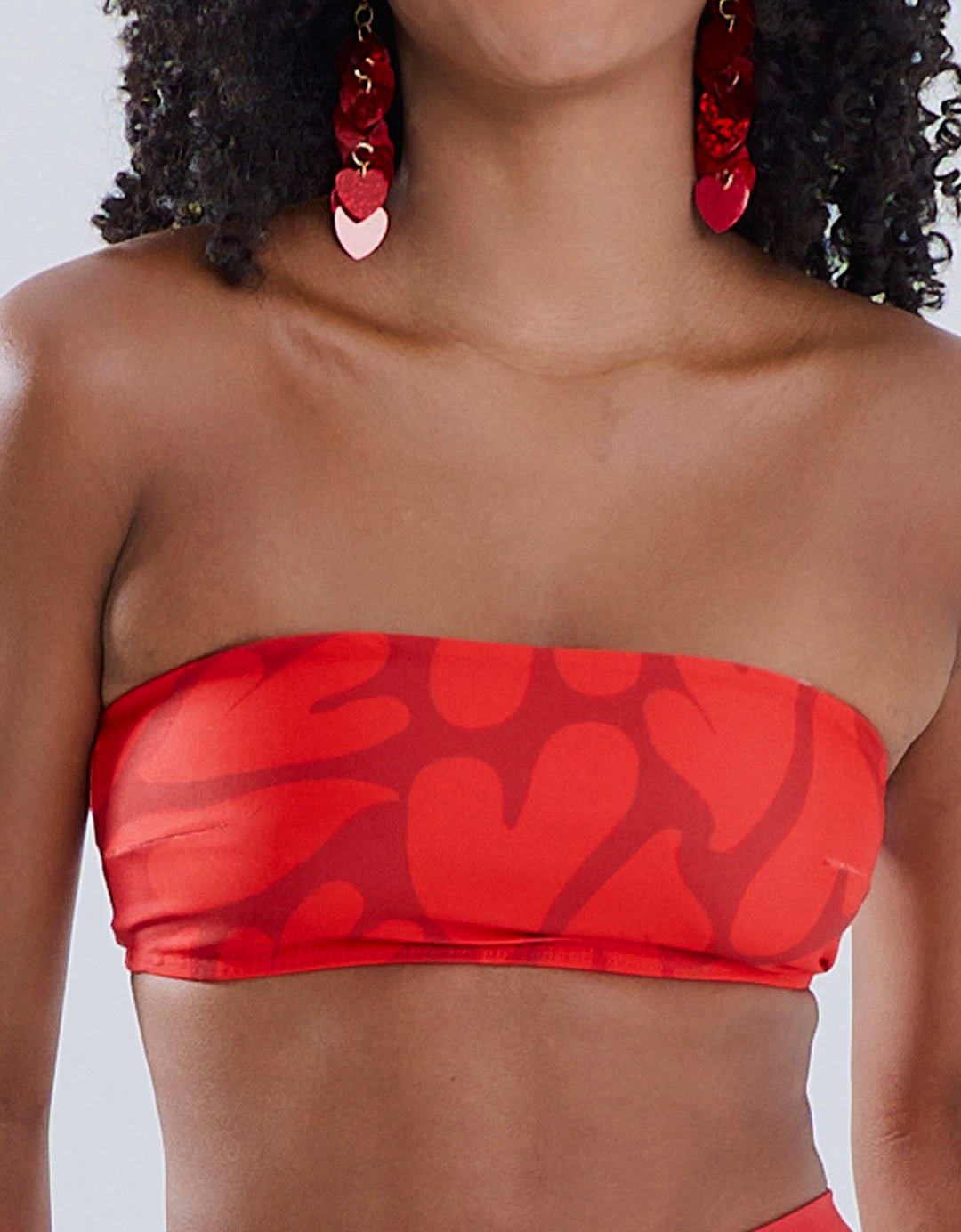 Kit Coração Top + Short e Ganhe Bandana - Legbox