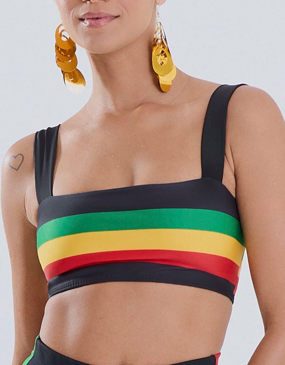 Kit Reggae Top + Short e Ganhe Bandana - Legbox