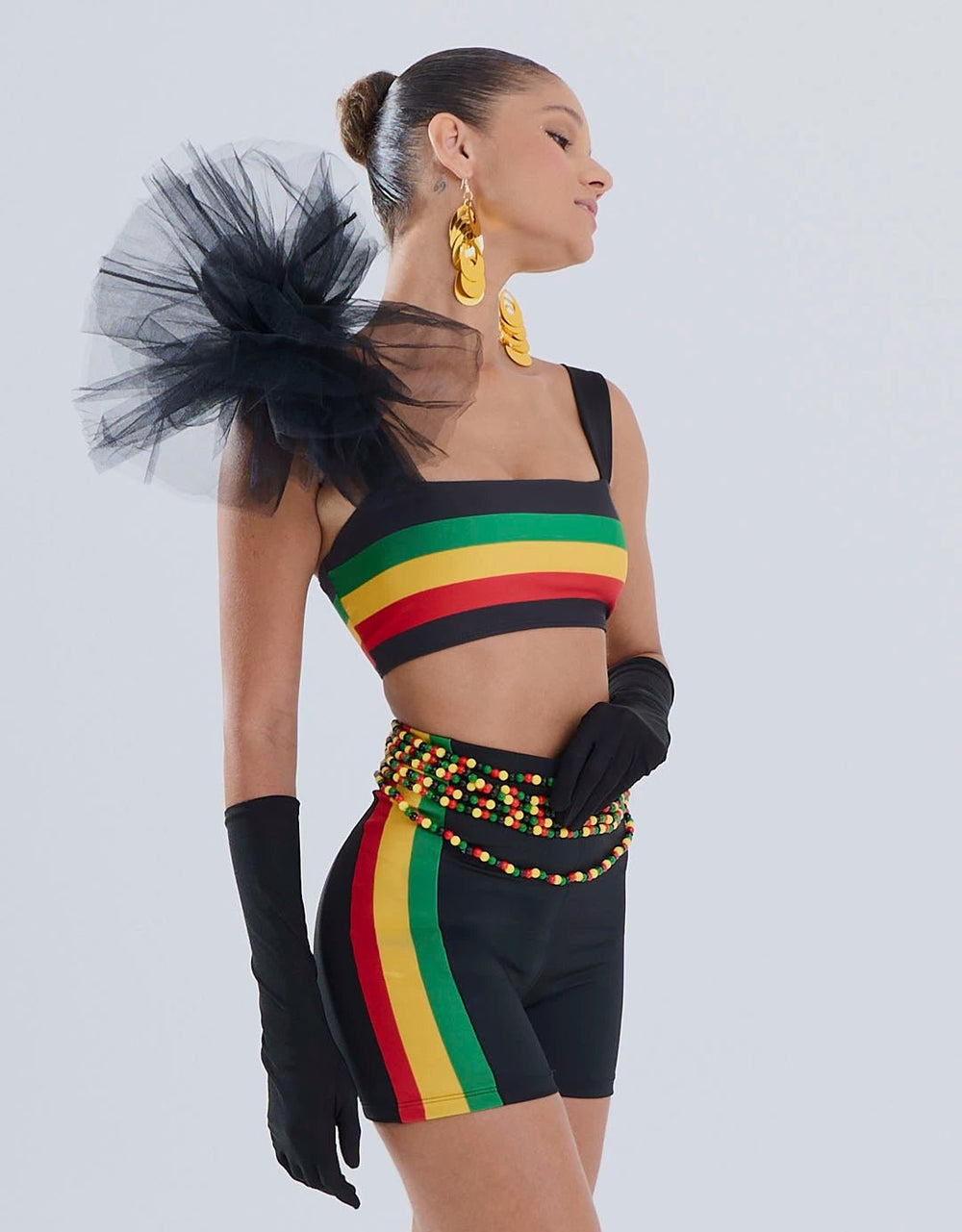 Kit Reggae Top + Short e Ganhe Bandana - Legbox